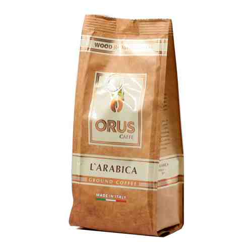 Кофе зерновой Orus Caffe L'arabica молотый 220 гр