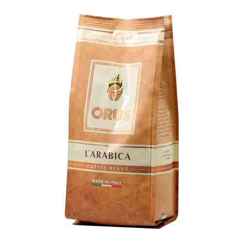 Кофе зерновой Orus Caffe L'arabica зерно 220 гр