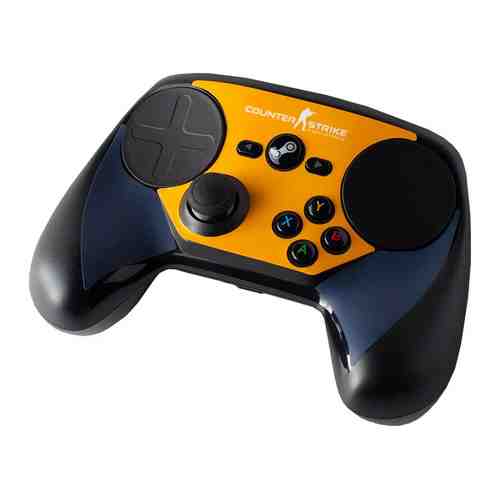 Комплект накладок Valve CSGO Blue/Orange для Steam Controller