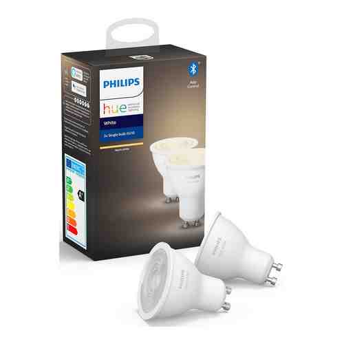 Комплект умных ламп Philips Hue 2x Single Bulb GU10 2шт (929001953506)