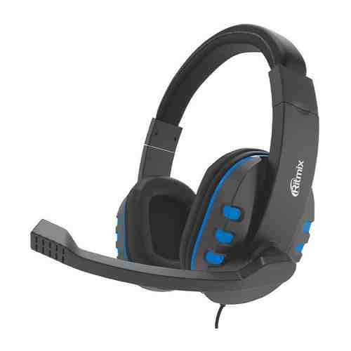 Компьютерная гарнитура Ritmix RH-555M Gaming Blue