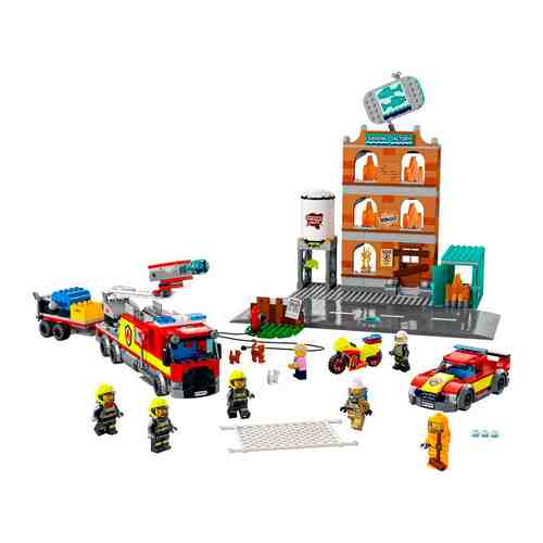 Конструктор LEGO Lego City Fire Пожарная команда 60321