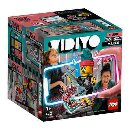 Конструктор Lego VIDIYO ''Битбокс Пирата Панка'' 43103