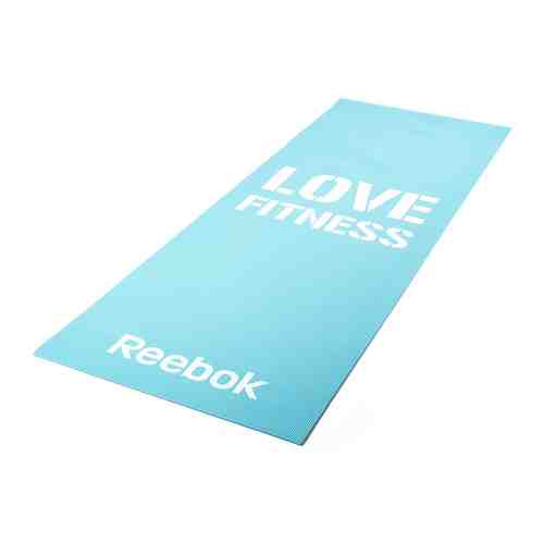 Коврик для йоги и фитнеса Reebok Love (голубой) RAMT-11024BLL