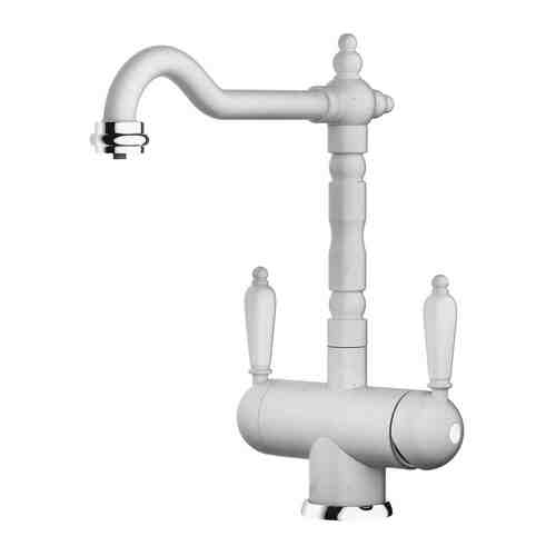 Кухонный смеситель Omoikiri Amagasaki-WH латунь/гранит/белый (4994068)