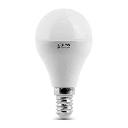 Лампа GAUSS LED Elementary Globe 6W E 14 4100 K 53126