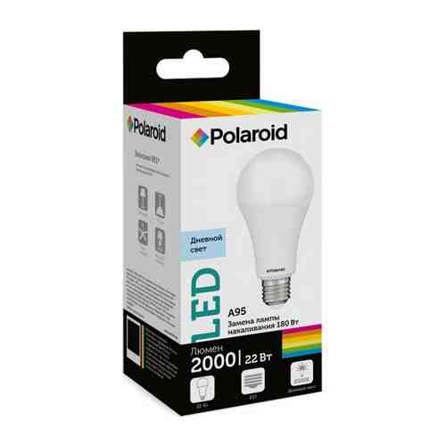 Лампа Polaroid 220V A95 22W 6500K E27 2000lm