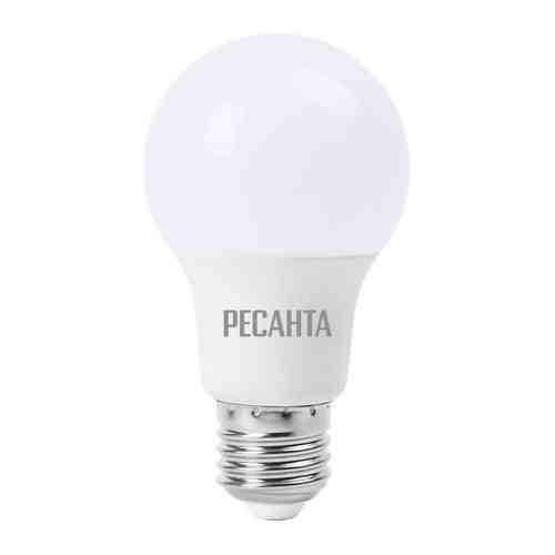 Лампа Ресанта LL-R-A60-7W-230-3K-E27 (груша 7Вт тепл. Е27) белый