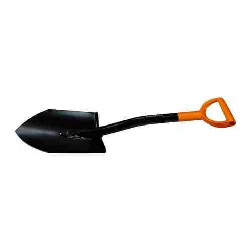 Лопата FISKARS Solid штыковая укороченная