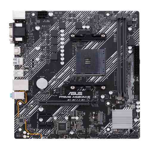 Материнская плата ASUS PRIME A520M-E Soc-AM4 AMD A520 2xDDR4 mATX AC'97 8ch(7.1) GbLAN RAID VGA DVI