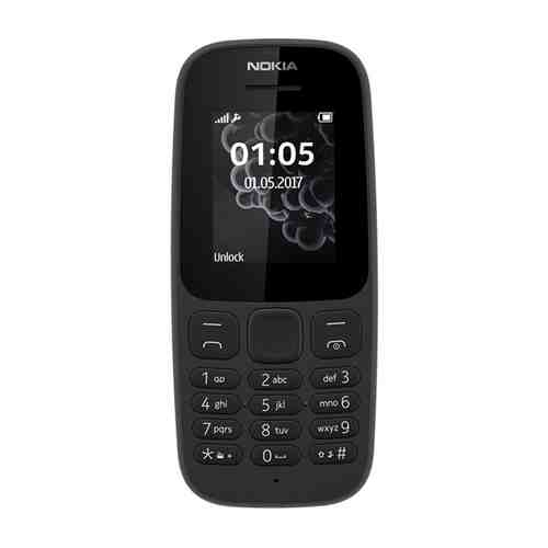 Мобильный телефон Nokia 105 DS (TA-1174) Black/чёрный