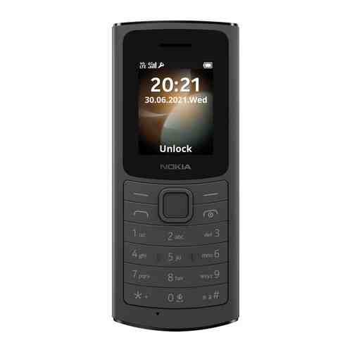 Мобильный телефон Nokia 110 4G DS Black NOK-16LYRB01A01