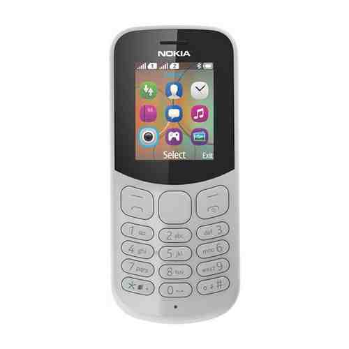 Мобильный телефон Nokia 130 DS (TA-1017) Grey/серый