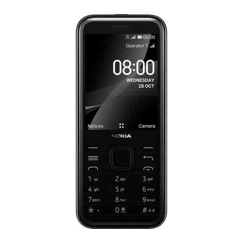 Мобильный телефон Nokia 8000 4G DS Black