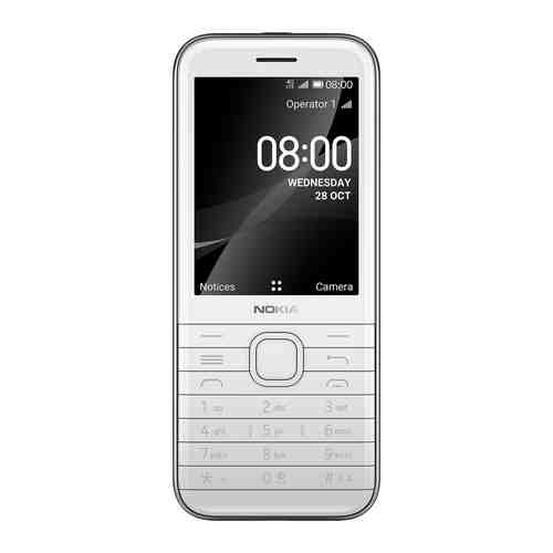 Мобильный телефон Nokia 8000 4G DS White