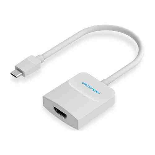 Мультимедиа конвертер Vention USB Type C M/HDMI F CGEWB белый