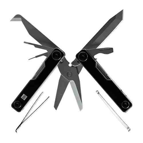 Мультитул Huo Hou Mini Multi-Tools HU0140 11 инструментов черный