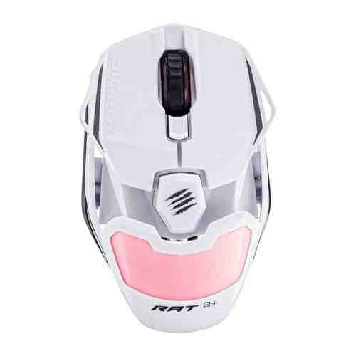 Мышь игровая проводная Mad Catz Catz R.A.T. 2 White (MR02MCINWH000-0)