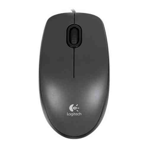 Мышь Logitech Mouse M 100 Grey USB (910-005003)