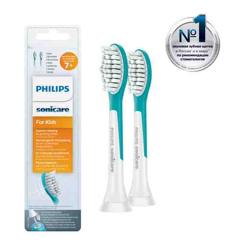 Набор насадок Philips HX6042/33 Sonicare For Kids для детей 2 шт