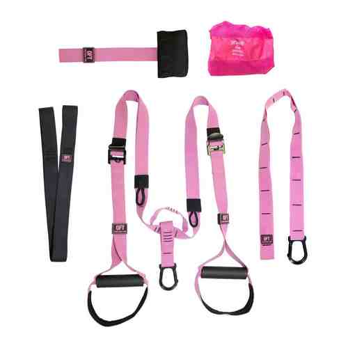 Набор петель для функционального тренинга Original FitTools PINK UNICORN FT-TSG-PINK