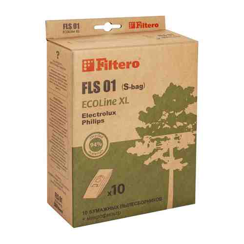 Набор пылесборников Filtero FLS 01 (S-bag) ECOLine XL 10 шт.