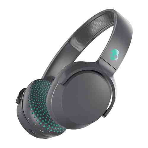 Накладные наушники Skullcandy RIFF WIRELESS ON-EAR серо-бирюзовые в крапинку