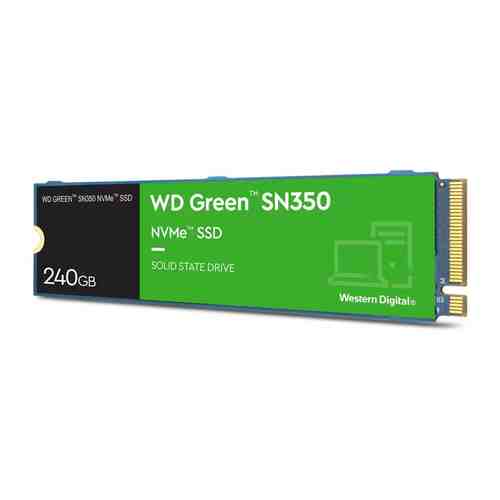 Накопитель SSD Western Digital Original PCI-E x4 240Gb WDS240G2G0C Green SN350 M.2 2280