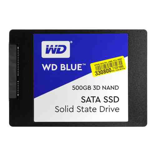 Накопитель SSD Western Digital Original SATA III 500Gb WDS500G2B0A Blue 2.5''