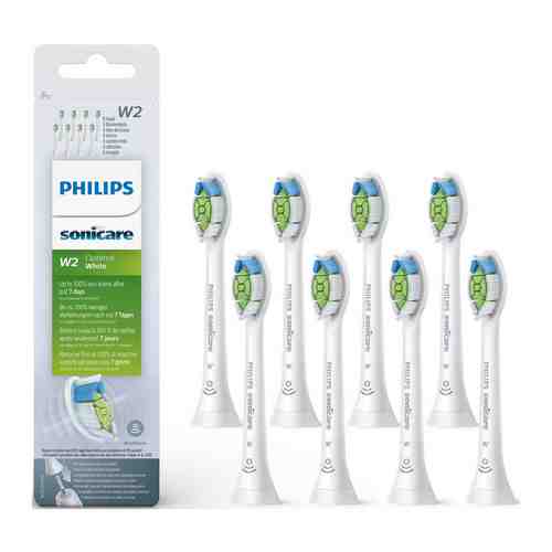 Насадка Philips Sonicare HX6068/12 W2 Optimal White для осветления зубной эмали 8 шт