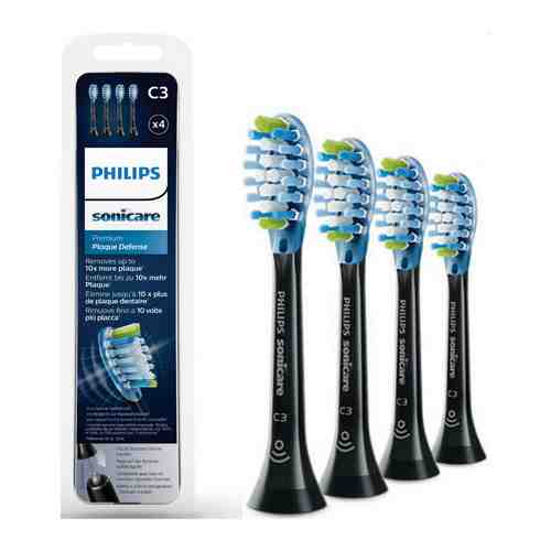 Насадка Philips Sonicare HX9044/33 C3 Premium Plaque Defence для эффективного удаления налёта 4 шт