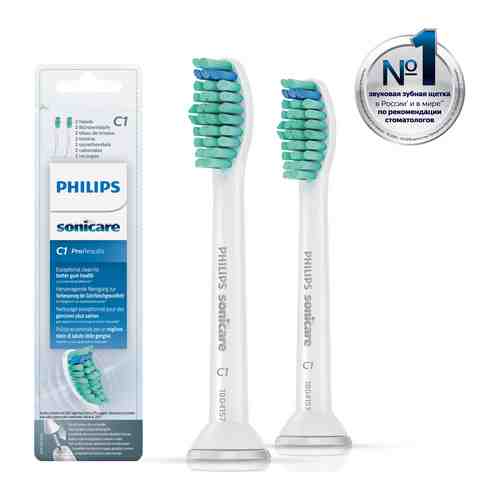 Насадка Philips Sonicare ProResult HX6012/07 для эффективного удаления налёта 2 шт.