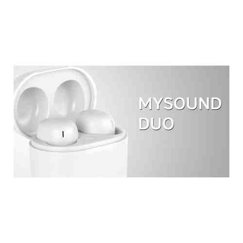 Наушники беспроводные Rombica Mysound Duo White