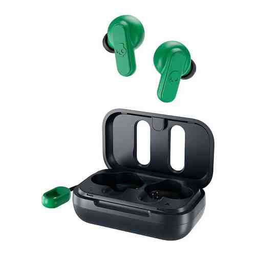 Наушники TWS беспроводные внутриканальные Skullcandy DIME TRUE WIRELESS IN-EAR сине-зеленые