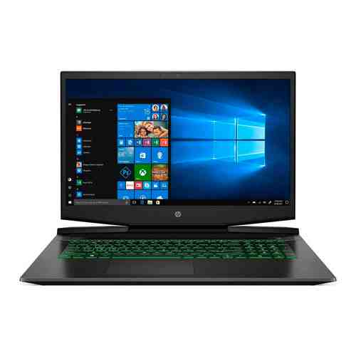 Ноутбук HP Pavilion Gaming 17-cd2058ur (4E1M6EA) черный