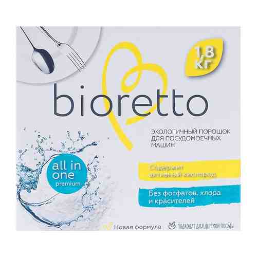 Порошок Bioretto 1 8кг Bio - 301 для посудомоечных машин