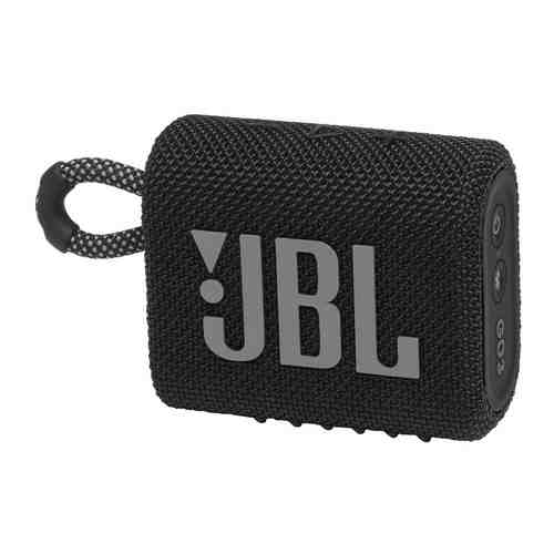 Портативная акустика JBL GO3 BLK черный