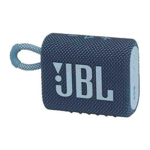 Портативная акустика JBL GO3 BLU синий