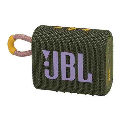 Портативная акустика JBL GO3 GRN зеленый