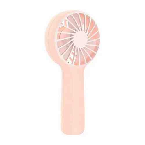 Портативный мини-вентилятор ручной Solove Mini Handheld Fan 3 Speed Micro Usb с ремнем на шею (F6 Pink) розовый