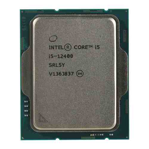 Процессор Intel Настольные Core i5 i5-12400 Alder Lake 2500 МГц Cores 6 18Мб Socket LGA1700 65 Вт GPU UHD 730 BOX BX