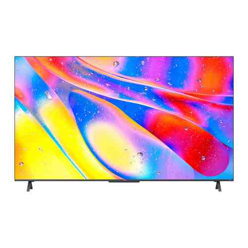 QLED телевизор TCL 55'' 55C725 Smart черный