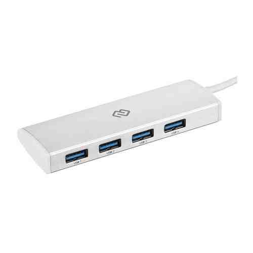 Разветвитель USB Digma HUB-4U3.0-UC-S