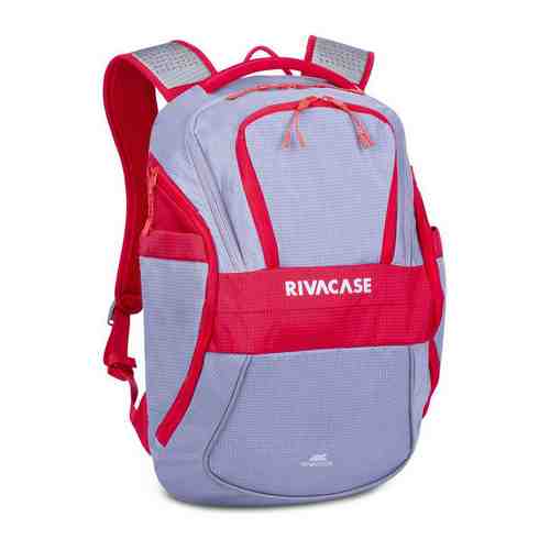 Рюкзак Rivacase для ноутбука 15.6'' 20л серо-красный 5225 grey/red