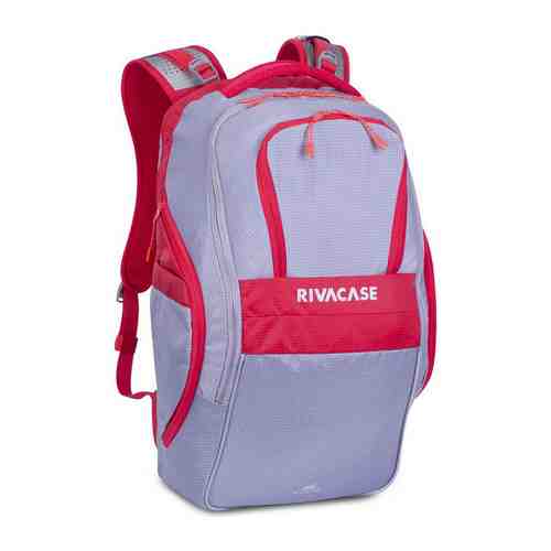 Рюкзак Rivacase для ноутбука 17.3'' 30л красно-серый 5265 grey/red