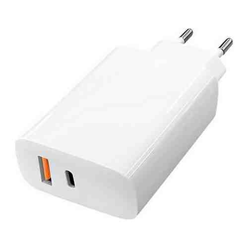 Сетевое ЗУ TFN 2 USB/USB-C PD 20W white б/кабеля