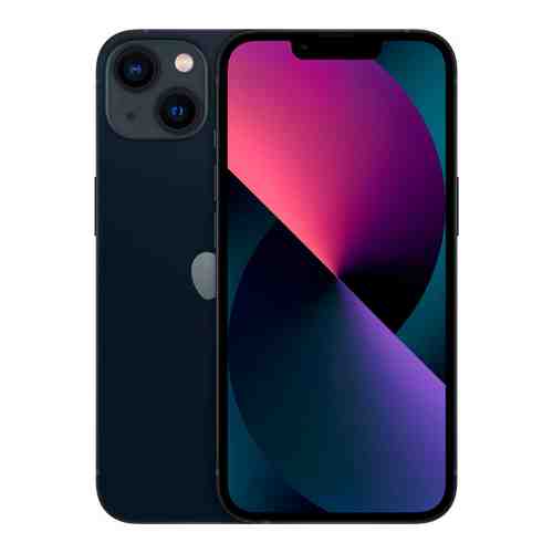 Смартфон Apple IPHONE 13 MIDNIGHT 256GB тёмная ночь (MLP23RU/A)