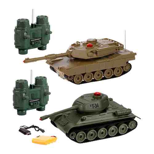 Танковый бой Crossbot р/у 1:32 Т34 - Abrams M1A2 Crossbot 870634