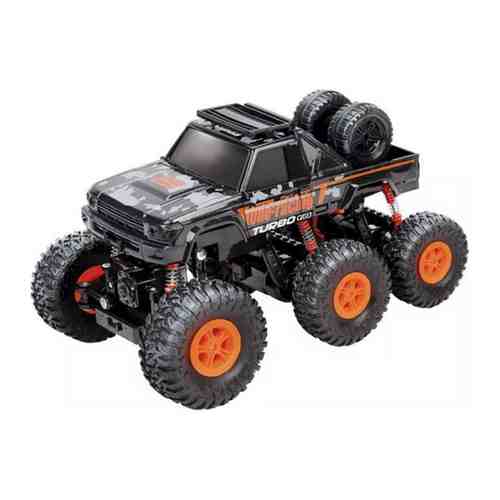 Трехосный краулер р/у Crossbot аккум. 4WD 6 колес черн.-оранж. 870589