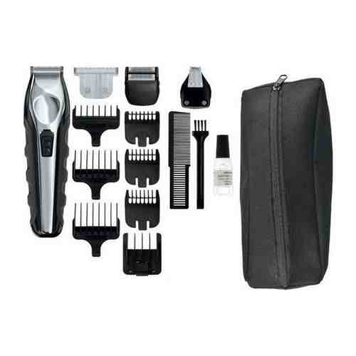 Триммер для лица Wahl Ergonomic Total Beard Kit серый/черн